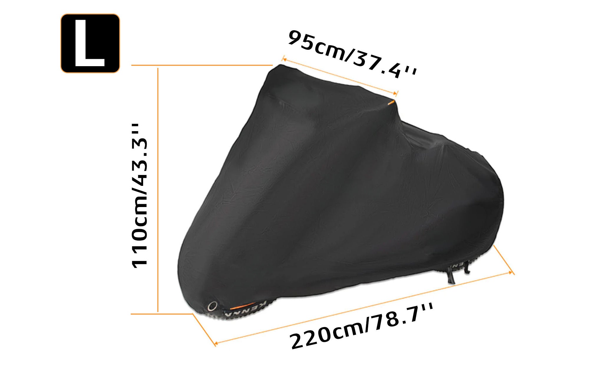Cyrusher Allwetter-E-Bike-Abdeckung | 210D, wasserdicht