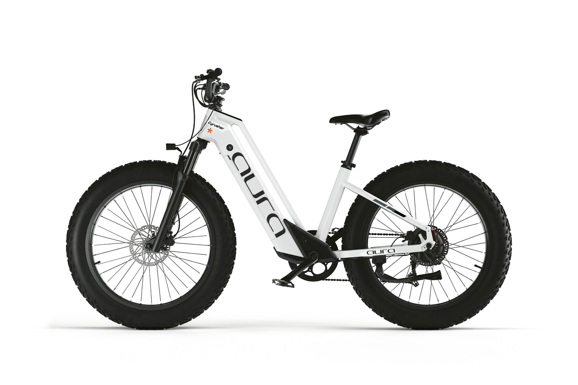 Aura E-Bike mit Step-Through-Rahmen