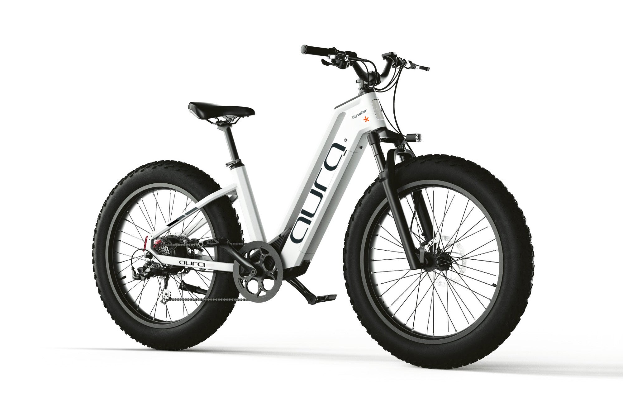 Aura E-Bike mit Step-Through-Rahmen
