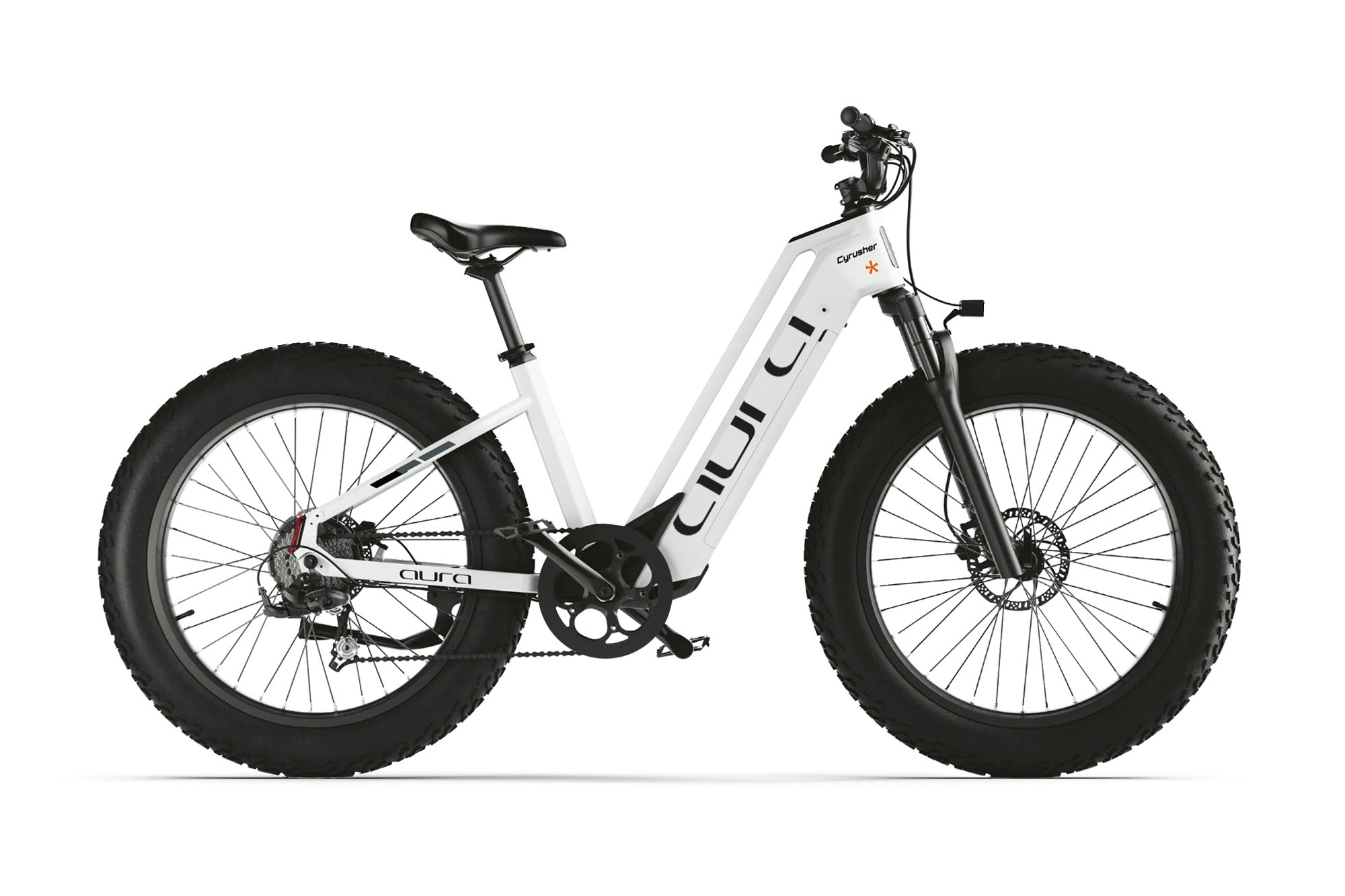 Aura E-Bike mit Step-Through-Rahmen