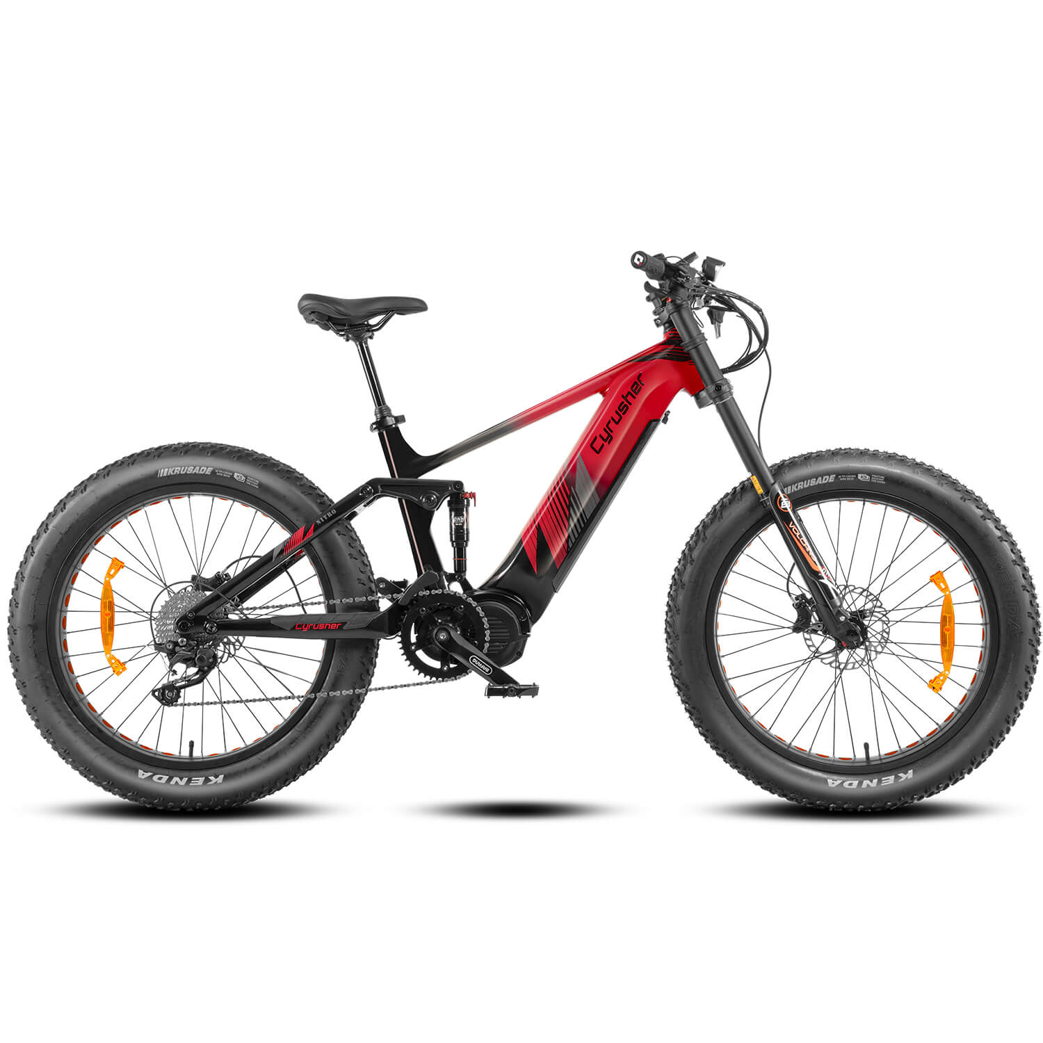 Cyrusher Nitro 2.0, E-Bike Mit Mittlerem Antrieb(Version 2024)
