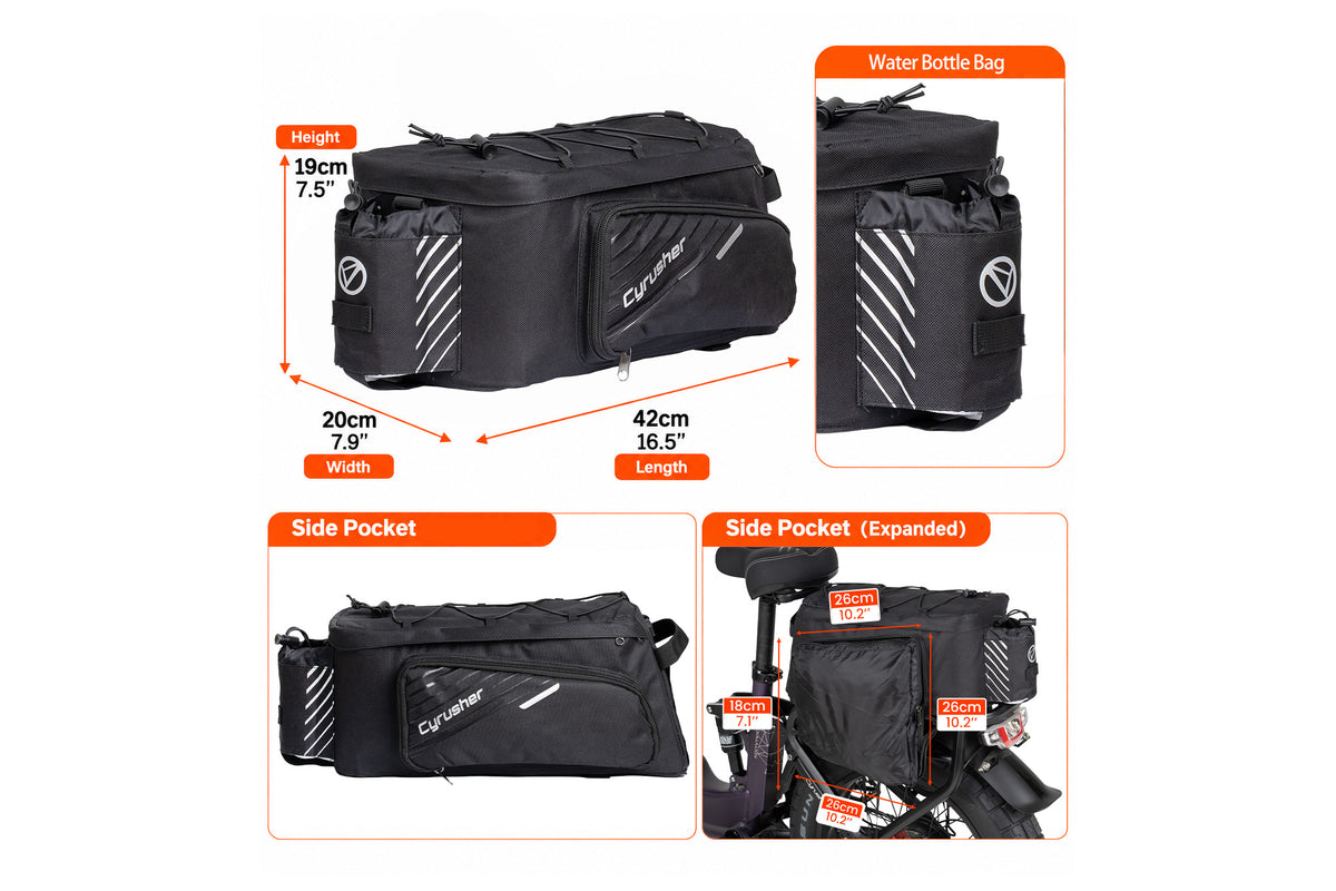 SR100 Gepäckträger-Fahrradtasche