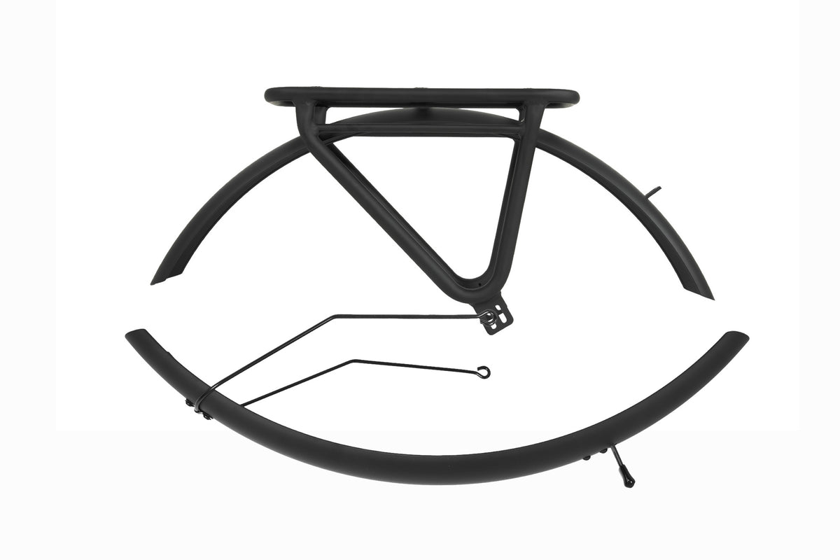 Schutzblelche und Gepäckträger Set für Flex