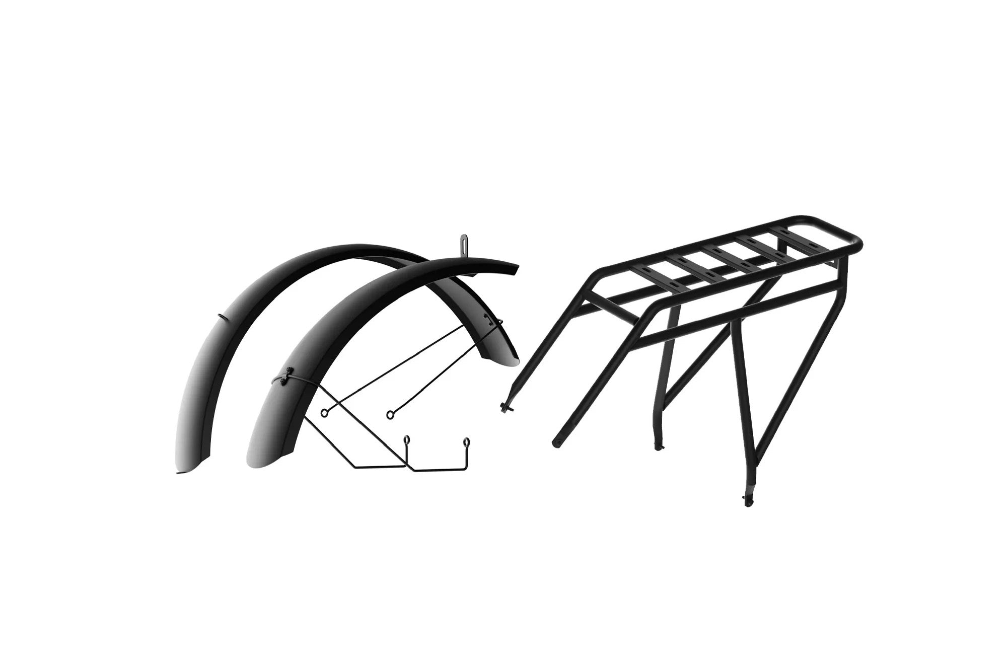 (Vorverkauf) Schutzbleche und Gepäckträger Set für Aura/Zenith