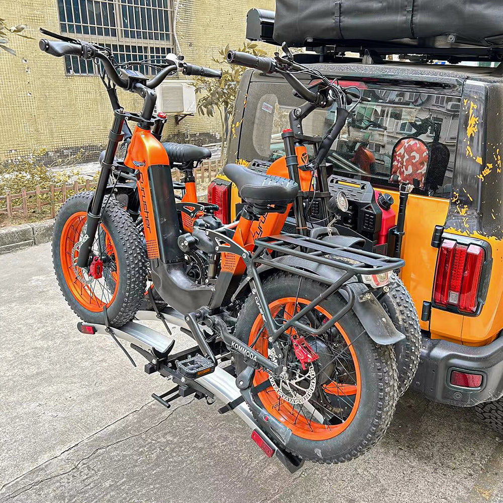 Cyrusher faltbarer Fahrradträger Schwarz