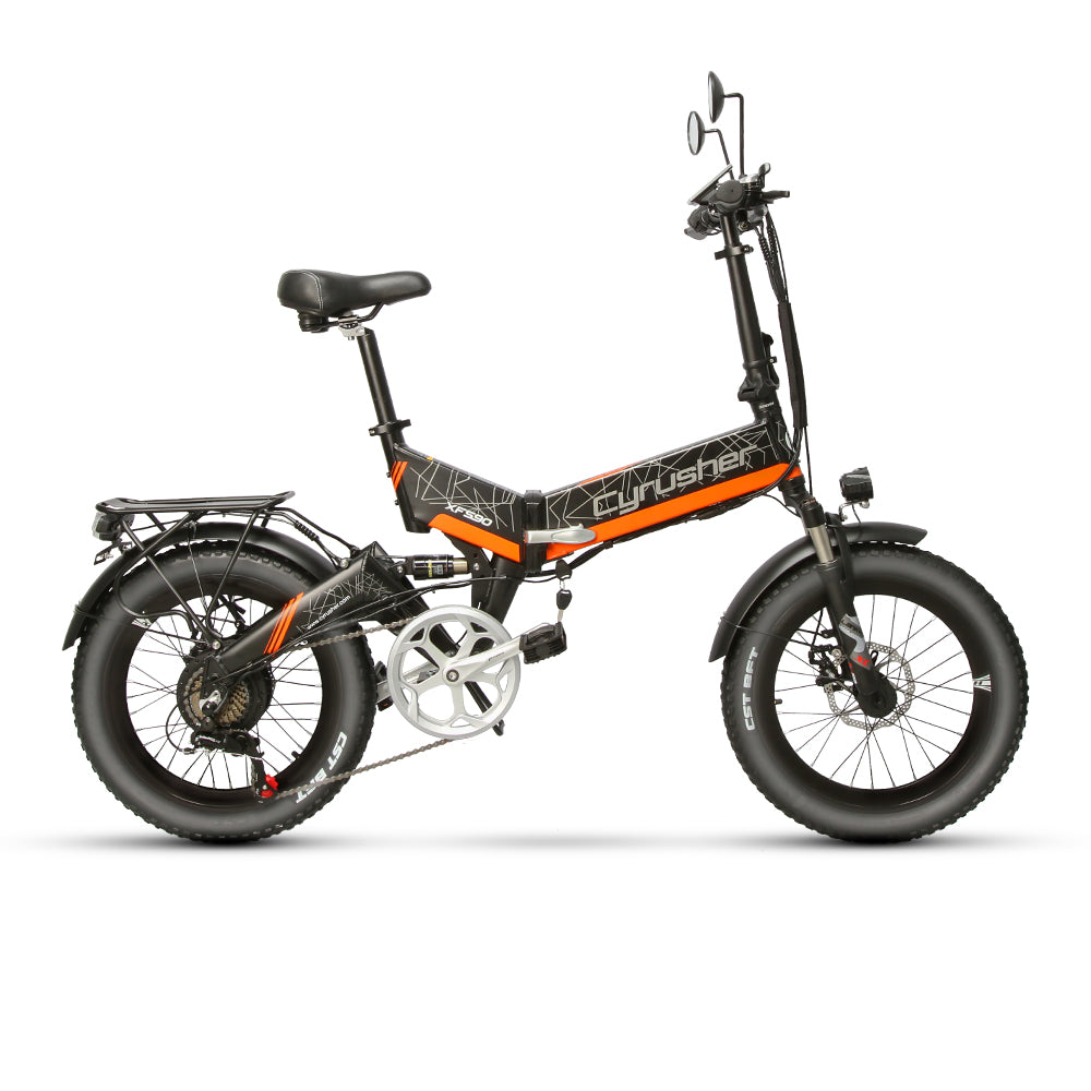 e-bike klapprad 500w Cyrusher XF590 Elektrofahrräder 20 "Elektrofahrrad 500W 48V City Faltrad – Cyrusher Germany