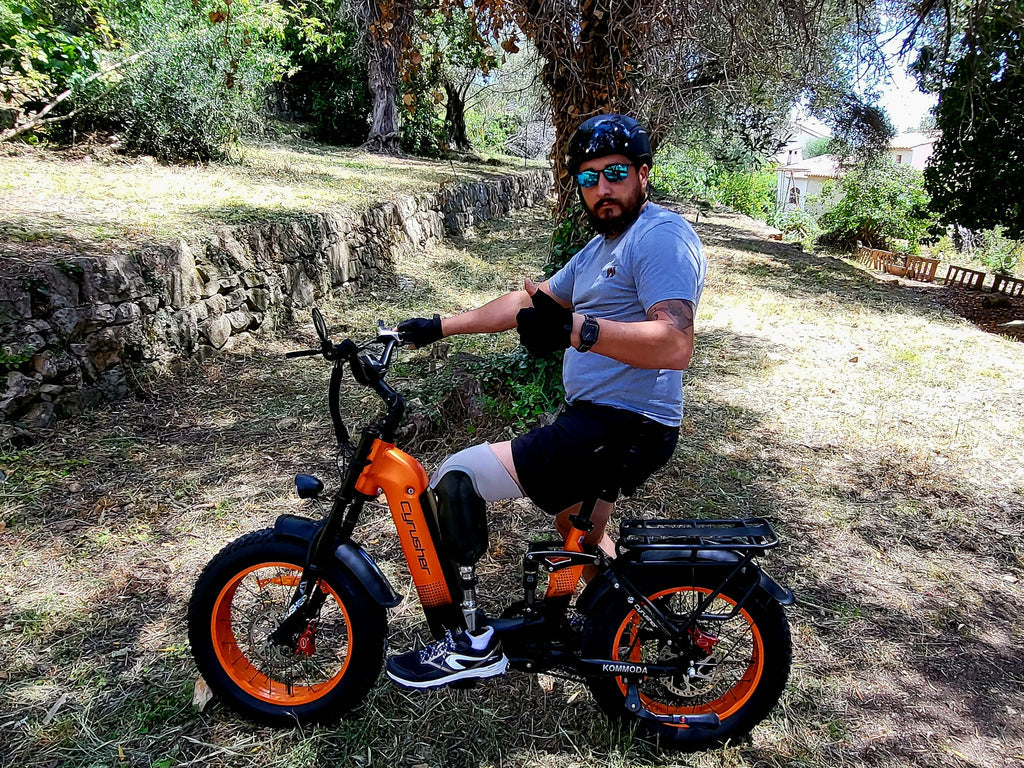 Cyrusher Rider Story – Peltier Rodolphes neues Radsportkapitel über Cyrusher Step-through Kommoda