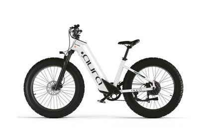 Aura E-Bike mit Step-Through-Rahmen