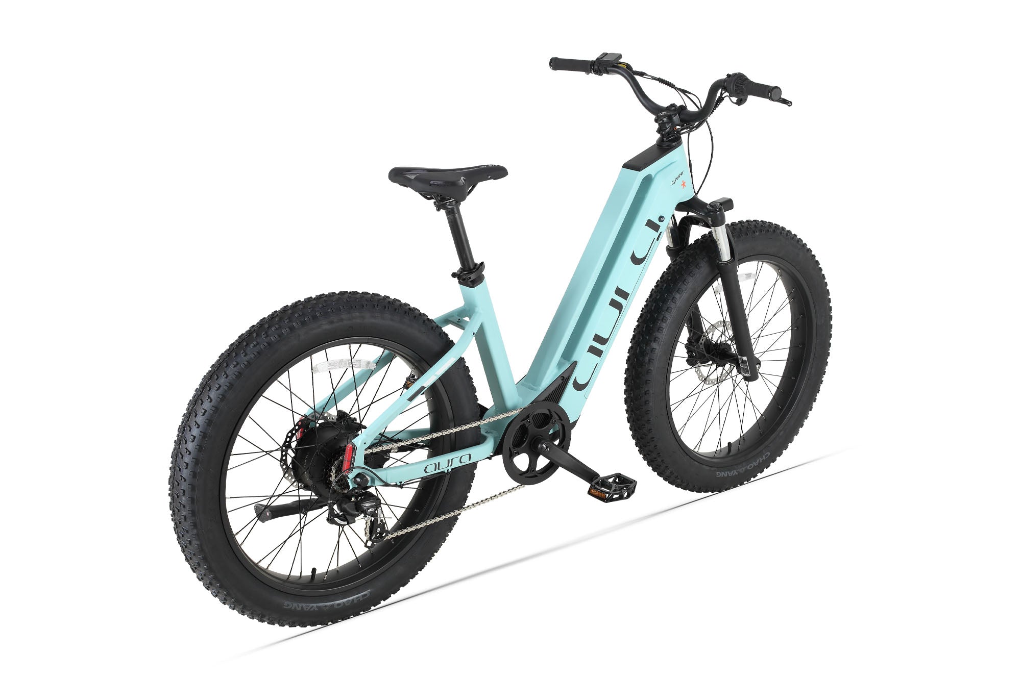Aura E-Bike mit Step-Through-Rahmen