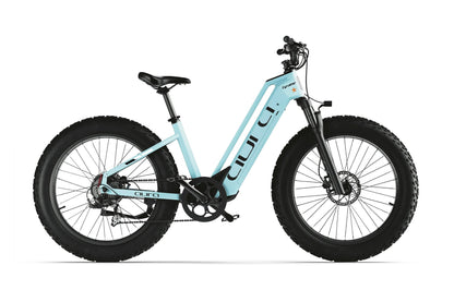 Aura E-Bike mit Step-Through-Rahmen