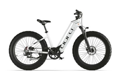 Aura E-Bike mit Step-Through-Rahmen