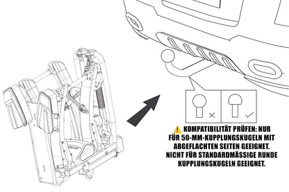Cyrusher faltbarer Fahrradträger