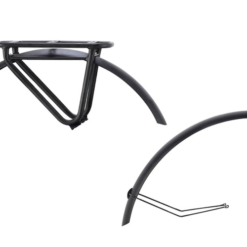 Schutzblelche und Gepäckträger Set für Flex