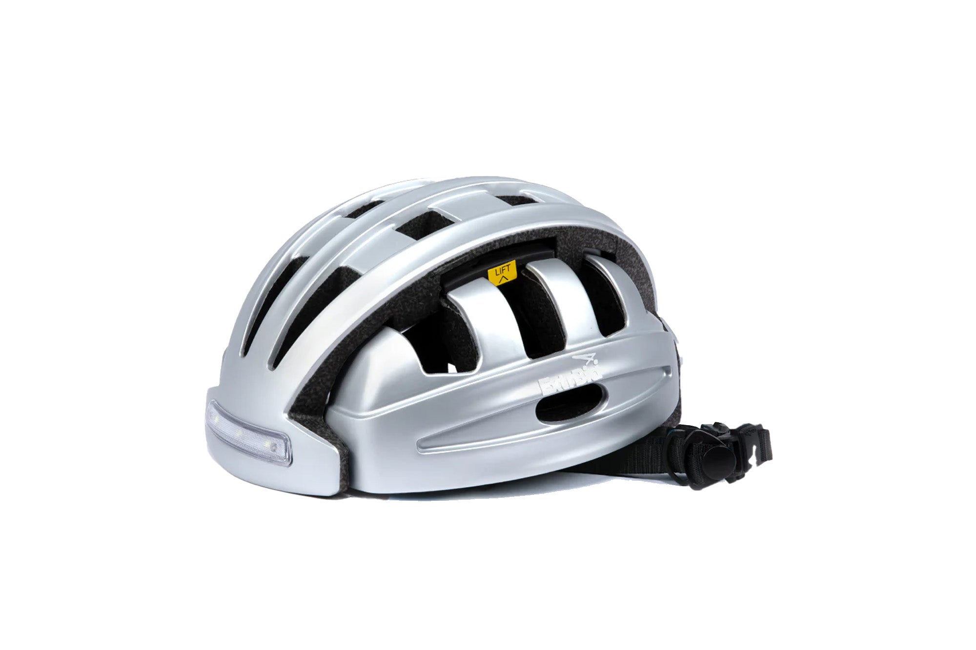 Zusammenklappbarer Fahrradhelm für Erwachsene mit Beleuchtung
