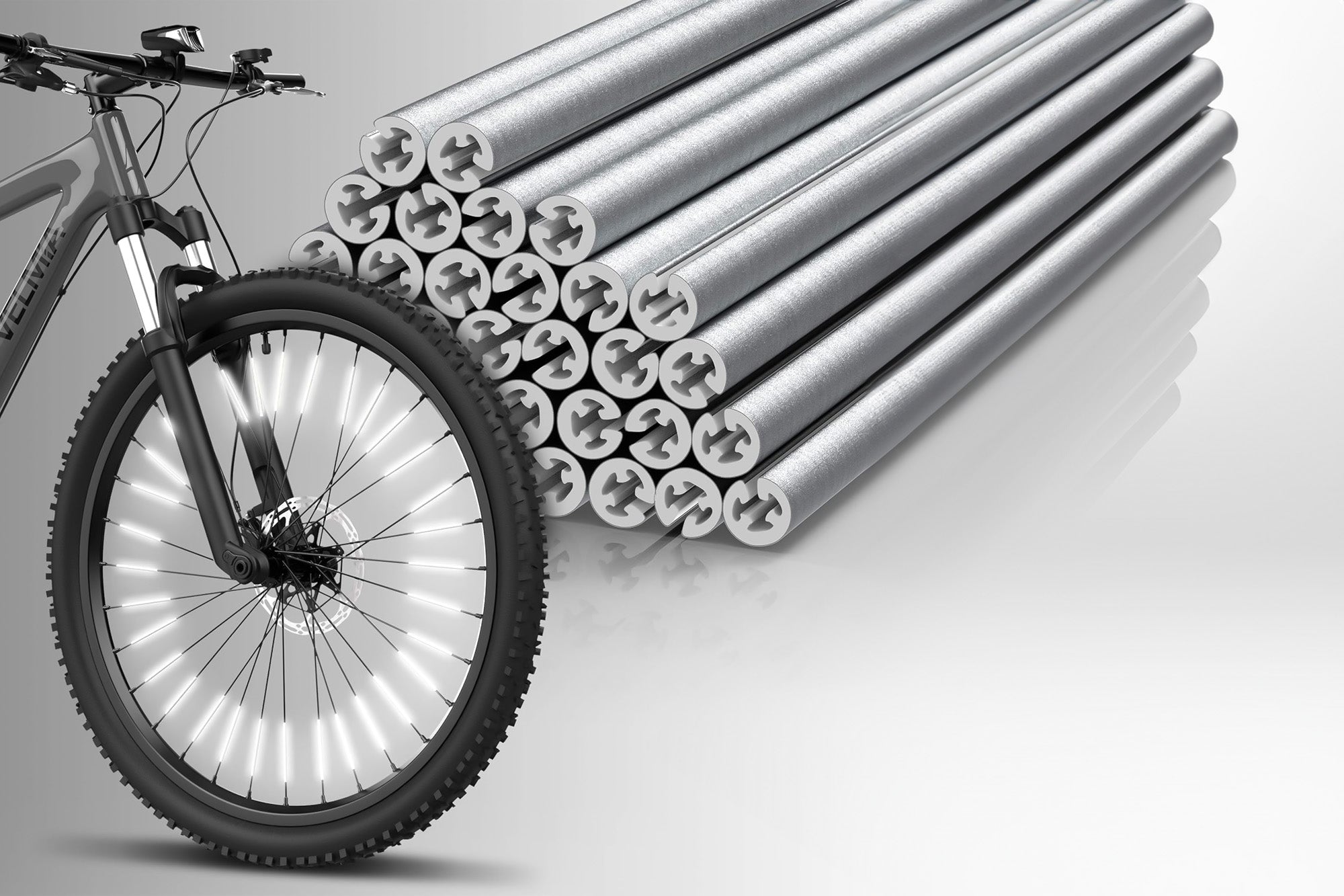 360° Fahrradspeichenreflektoren