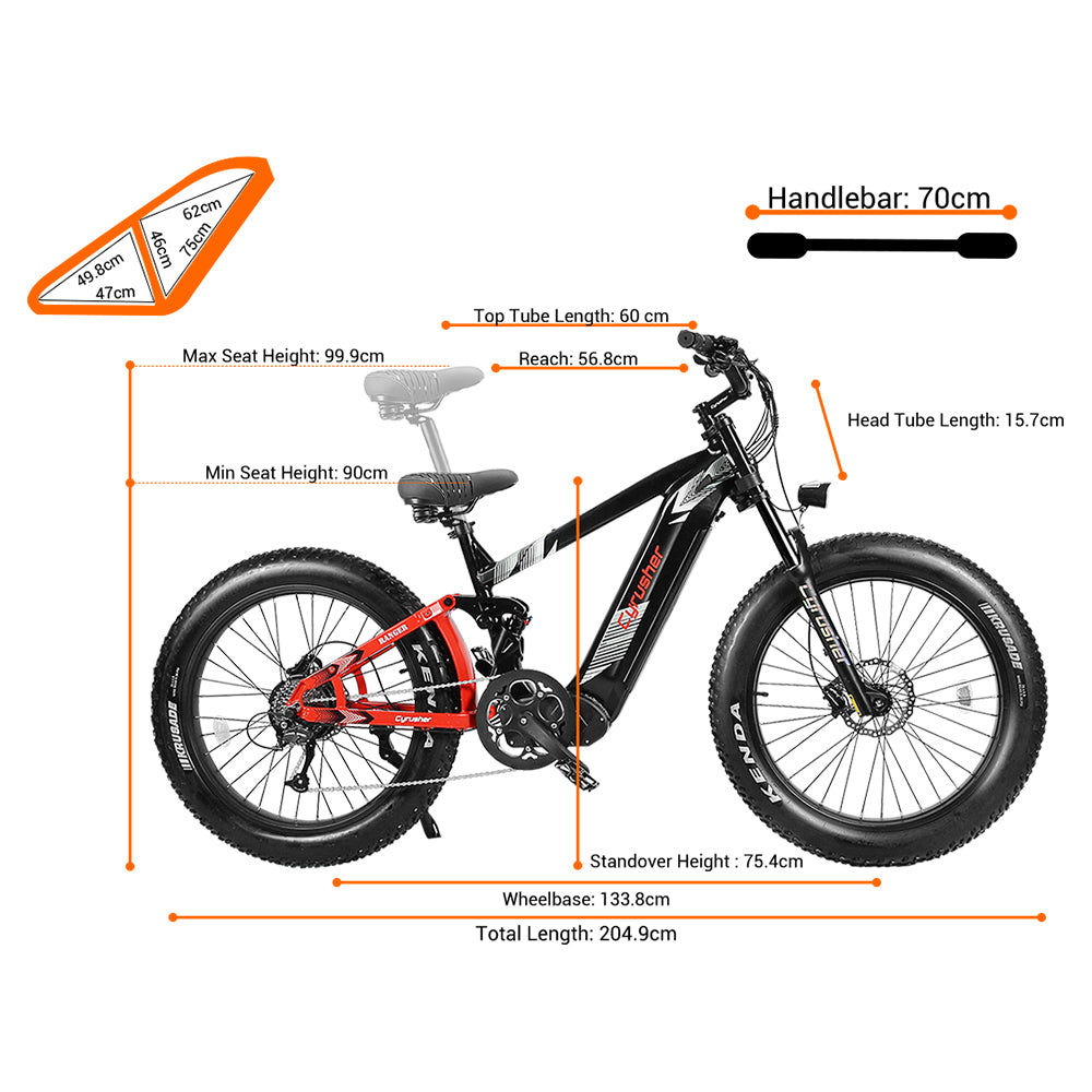 Cyrusher Ranger All Terrain Elektrofahrrad Cyrusher Germany