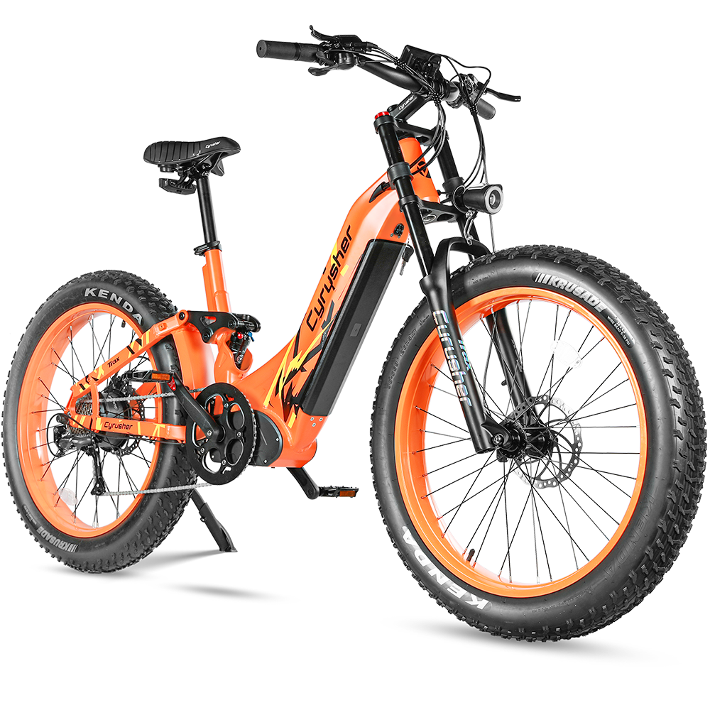 Cyrusher Trax, All-Terrain-E-Bike mit tiefem Durchstieg