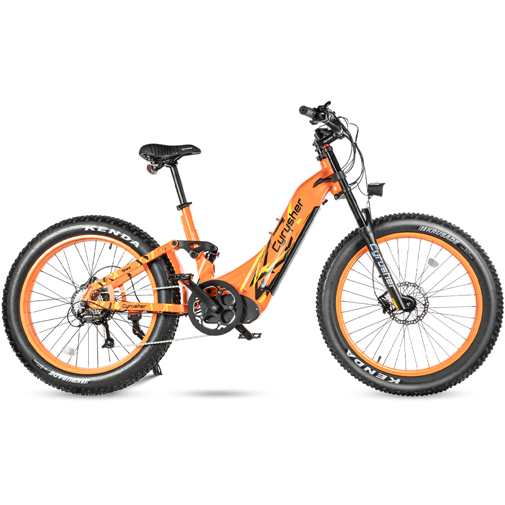 Cyrusher Trax, All-Terrain-E-Bike mit tiefem Durchstieg