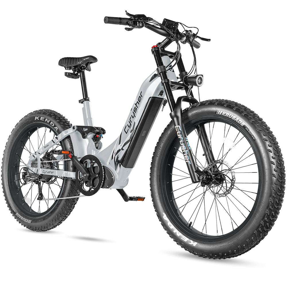 Cyrusher Trax, All-Terrain-E-Bike mit tiefem Durchstieg