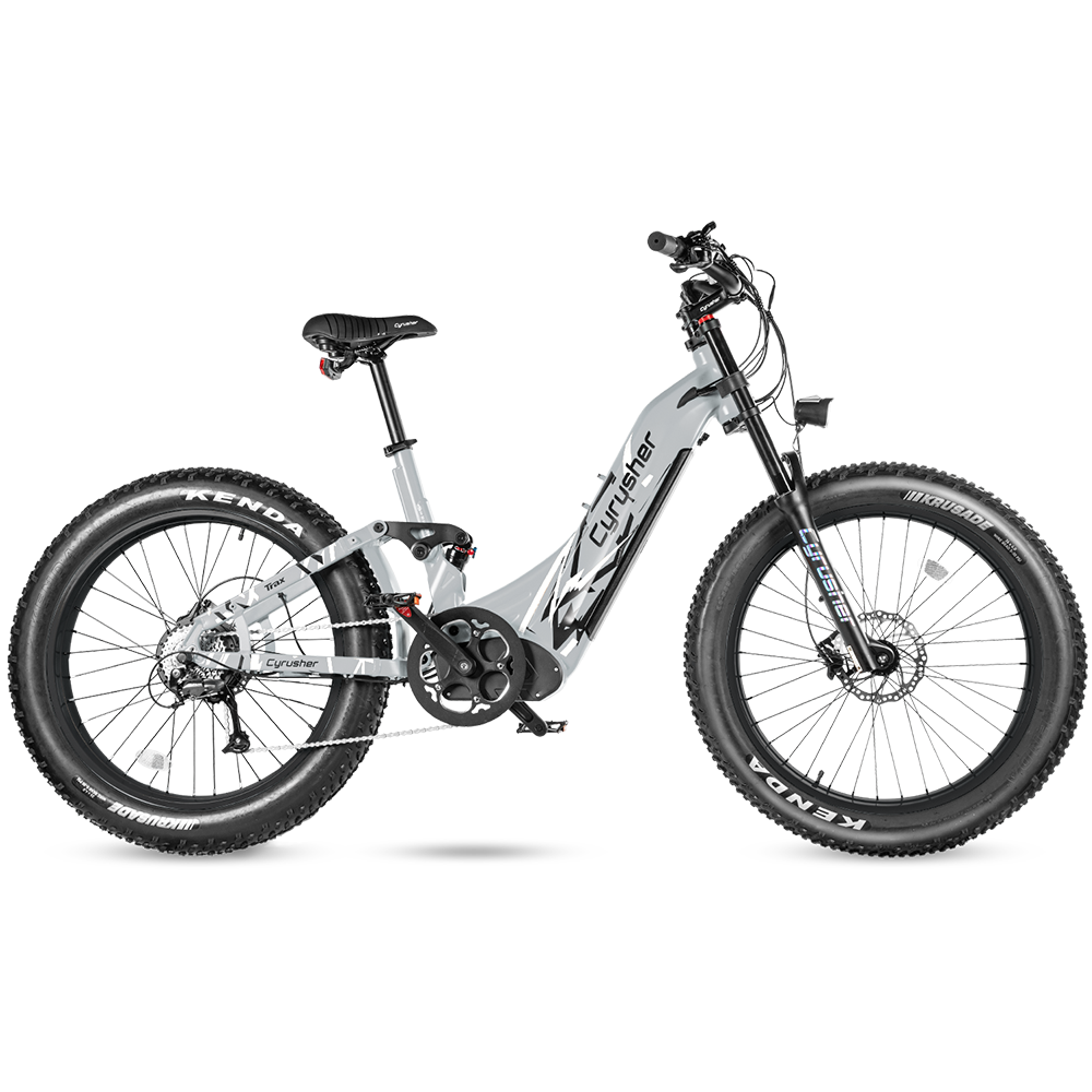 Cyrusher Trax, All-Terrain-E-Bike mit tiefem Durchstieg