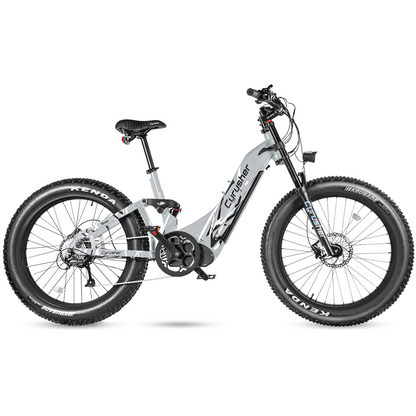 Cyrusher Trax, All-Terrain-E-Bike mit tiefem Durchstieg