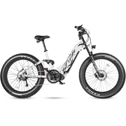 Cyrusher Trax, All-Terrain-E-Bike mit tiefem Durchstieg